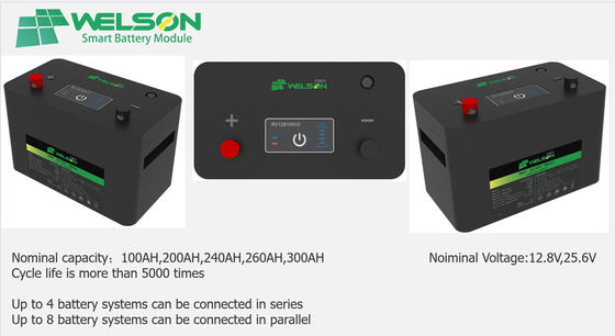 携帯用RV Lifepo4電池のサイクル寿命長い24V李イオン電池の太陽ゴルフ カートUlはリストした